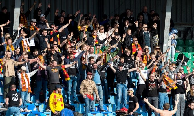 Болельщиков "Арсенала" закрыли на стадионе после матча: ситуацию прокомментировали в УМВД