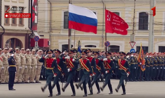 На площади Ленина в Туле стартовал Парад Победы