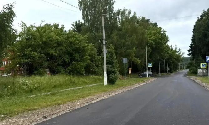 В Тульской области обновляют дороги к медицинским учреждениям