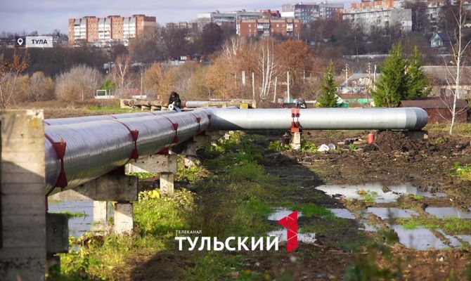 В Тульской области показали, как защищают теплотрассы от непогоды и вандалов