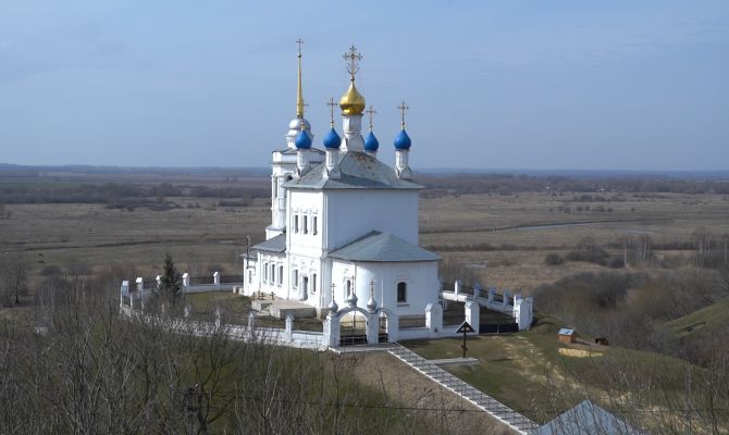 В Епифани восстановили храм, который помог русским войскам выиграть Куликовскую битву