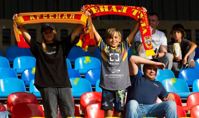 В Туле стартовала продажа билетов на матч "Арсенал" - "Енисей"