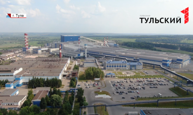 В Туле наградили сотрудников тульского металлургического предприятия