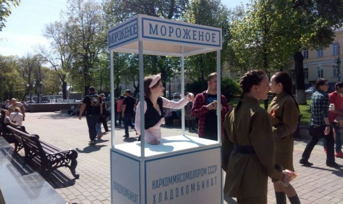 Назад в сороковые: тульский драмтеатр проводит праздник в честь Дня Победы