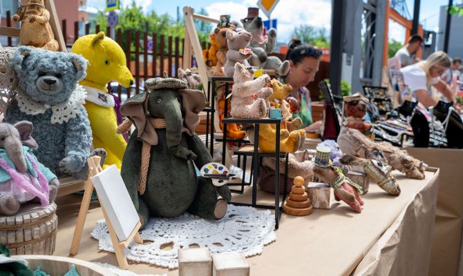 В тульской "Октаве" прошла летняя ярмарка локальных брендов 