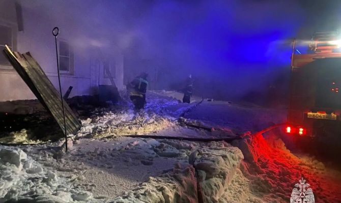 41-летний мужчина погиб при пожаре под Тулой