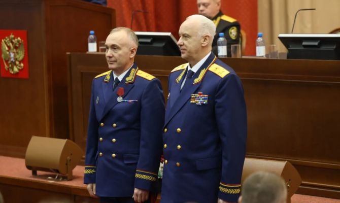 Руководитель тульского СК получил медаль ордена  «За заслуги перед Отечеством»