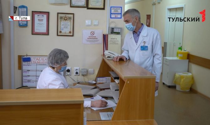 Тульским врачам удалось спасти жизнь пациентке после инсульта на фоне коронавирусных осложнений