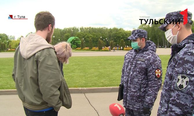 Рейд полиции в автобусах и парках: в Туле ищут нарушителей масочного режима 