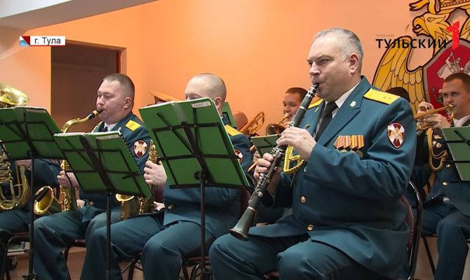 Тульские росгвардейцы впервые отмечают День военно-оркестровой службы