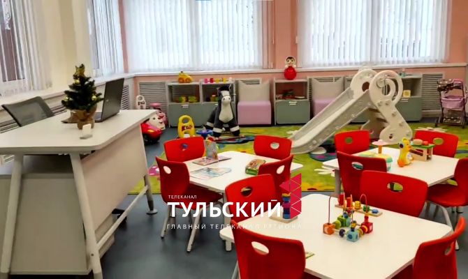 В Туле построили детский сад с бассейном и живым уголком