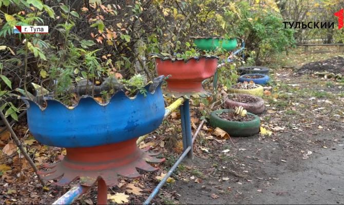 Чем могут быть опасны автомобильные шины во дворах тульских многоэтажек