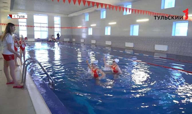 Как тульские синхронистки готовятся к выступлению на всероссийском турнире
