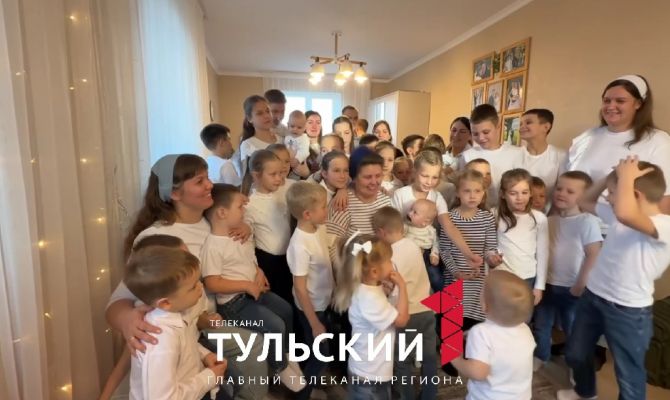 Владимир Путин присвоил тулячке звание "Мать-героиня"