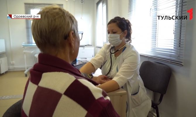 Доступная медицина: в маленьком тульском селе построили новый фельдшерско-акушерский пункт