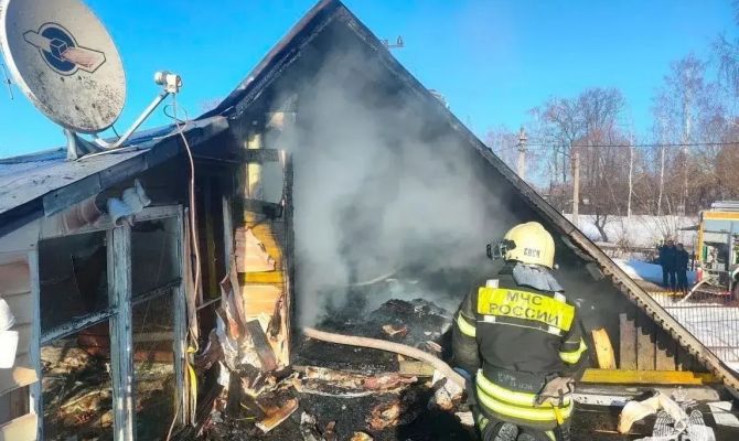 За сутки в Тульской области ликвидировали четыре пожара