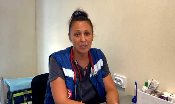 Тульский фельдшер Татьяна Топильская работает в Мариуполе