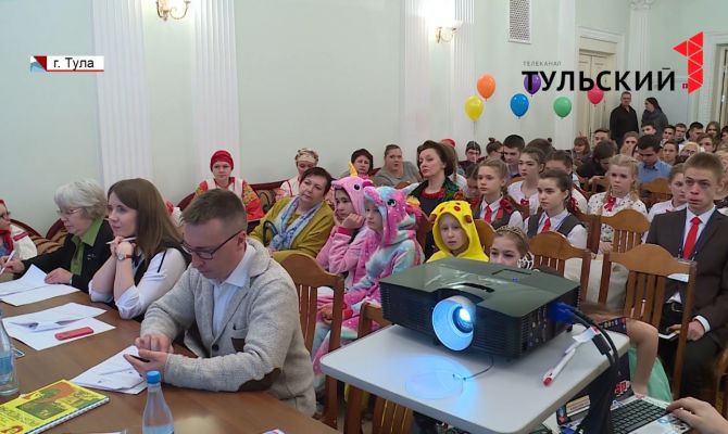 Школьники Тульской области презентовали свои проекты на фестивале школьных компаний