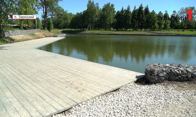 Как изменится сквер с каскадом прудов в поселке Заокский