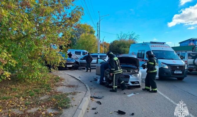 За сутки в Тульской области сгорели два автомобиля