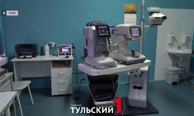 В Туле начали лечить катаракту и глаукому с помощью  факоэмульсификатора