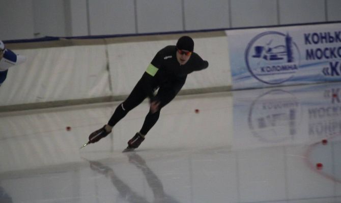 Тульский конькобежец привез четыре "серебра" из Коломны
