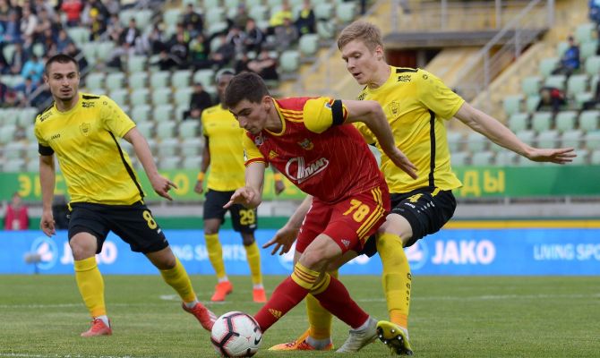 Тульский «Арсенал» обыграл «Анжи»