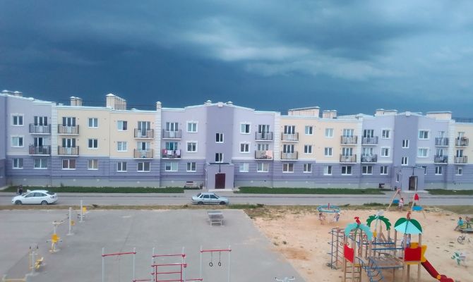 На Тулу движется грозовой фронт с юго-запада