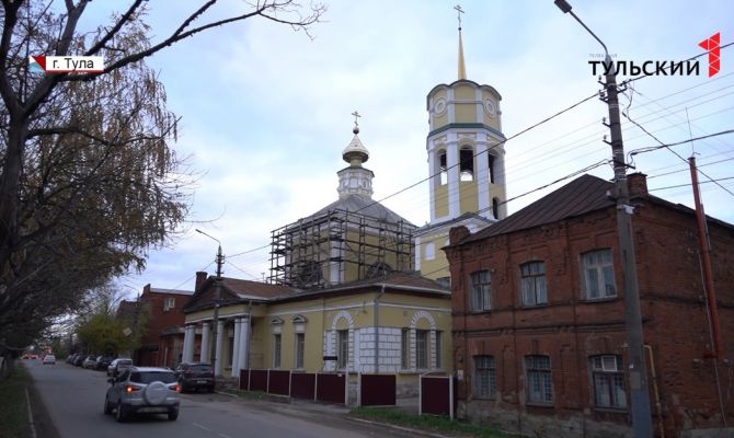 Храм Рождества Христова: в Туле после 60-летнего запустения восстанавливают церковь XVIII века