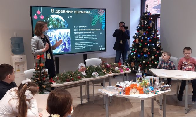 В тульском филиале Государственного исторического музея проходят занятия для малышей