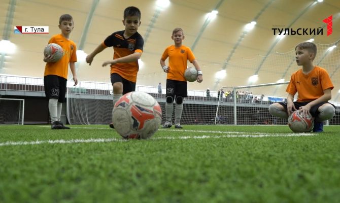 Социальный предприниматель открыл в Кимовске футбольную секцию 