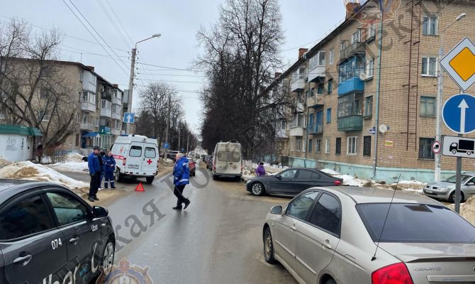 Водитель за рулем "ГАЗа" сбил пожилую женщину в Новомосковске