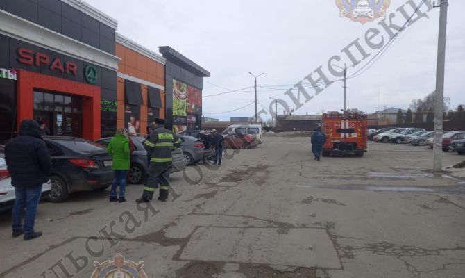 В Тульской области возле магазина «SPAR» сбили 87-летнюю бабушку