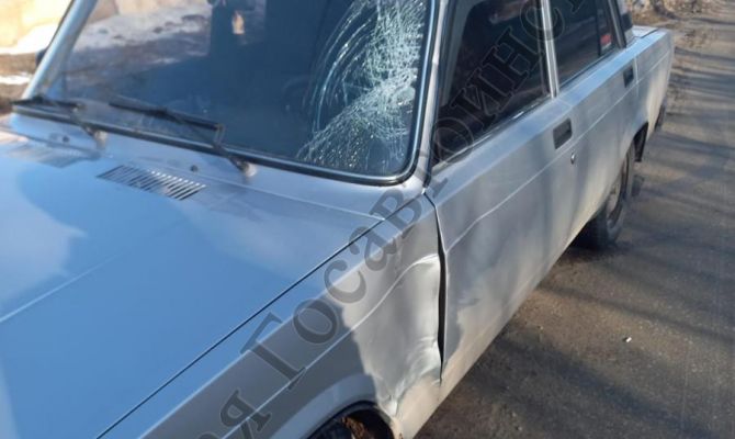 В Тульской области 22-летний водитель сбил пешехода