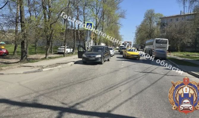 В Туле водитель «Рено» сбил женщину на пешеходном переходе