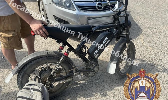 Туляк сбил мужчину на электровелосипеде в Туле