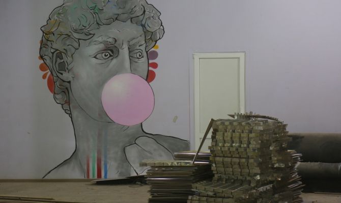 Молодой дизайнер придумала новое оформление для центра "Родина" в Туле