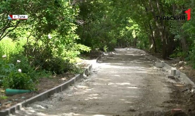 Строительство велодорожки в Туле стало проблемой для жителей частного сектора