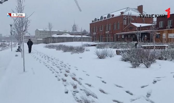 Декабрель: как туляки пережили внезапный весенний снегопад