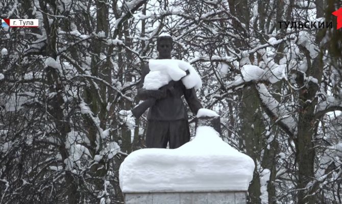 Жители Косой Горы в Туле хотят благоустроить памятник советскому солдату