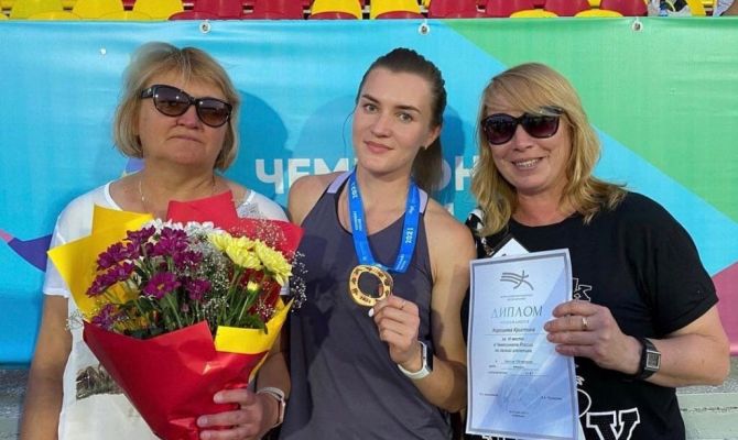 Тулячка завоевала бронзу чемпионата России