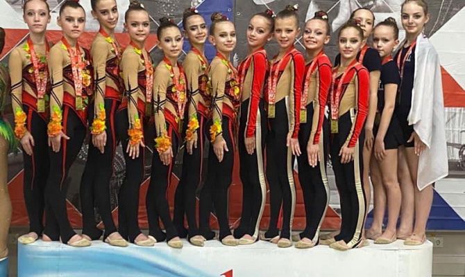 Тулячки стали лучшими на Всероссийских соревнованиях по эстетической гимнастике «Оскар»