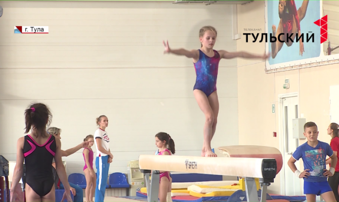 Тульские гимнастки готовятся к первенству России