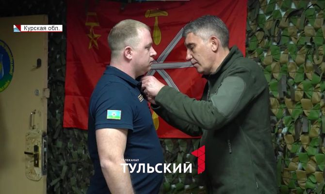 Дмитрий Миляев посетил бойцов ВДВ в Курске: репортаж с передовой