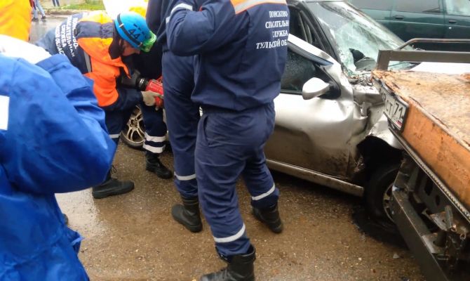 В Щекино из-за ДТП с пьяным водителем пострадала женщина