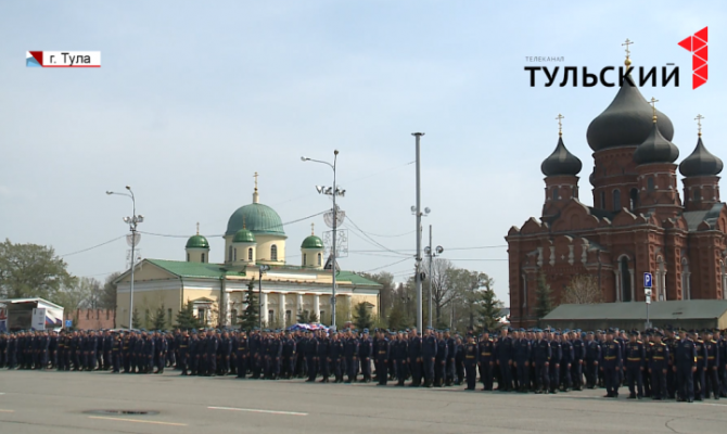 Тульская дивизия ВДВ отметила 75-летнюю годовщину со дня образования
