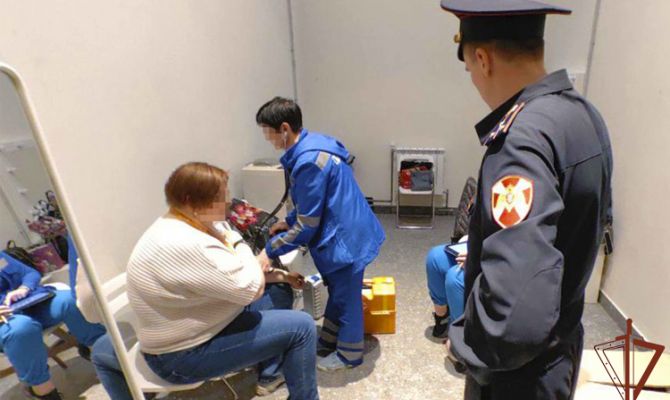 Росгвардеец помог тулячке с эпилепсией