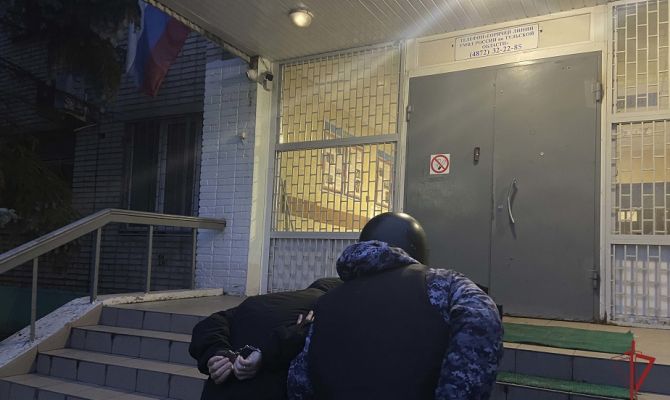 На Красноармейском проспекте в Туле задержали дебошира