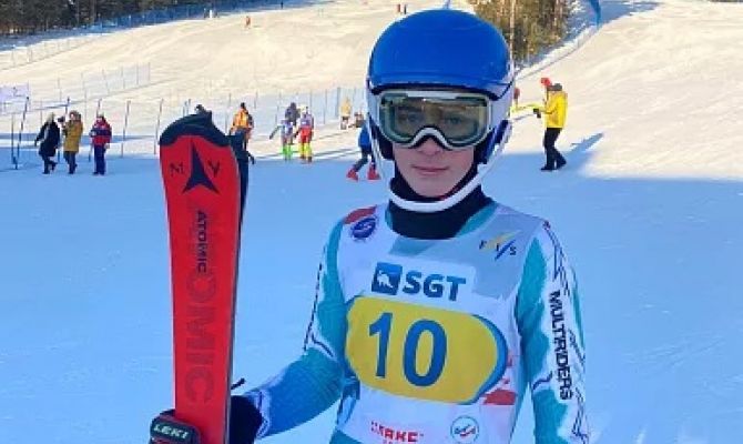 Туляк показал лучший результат на Всероссийских соревнованиях по горнолыжному спорту