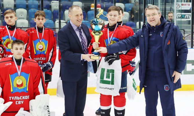  «Золотая шайба»: в Туле наградили победителей регионального этапа Всероссийских соревнований 